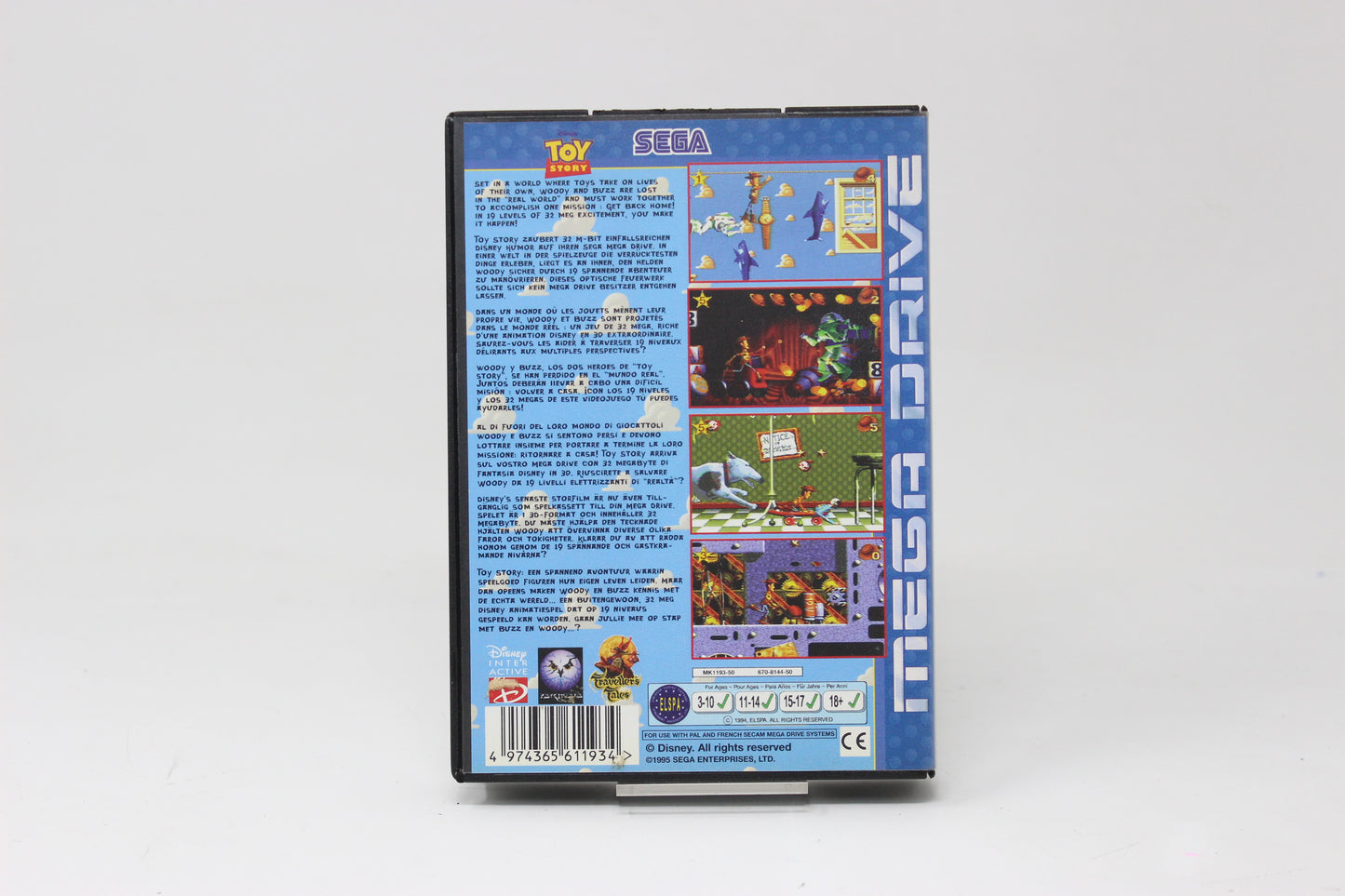 Toy story Disney sega Mega Drive inv-11678