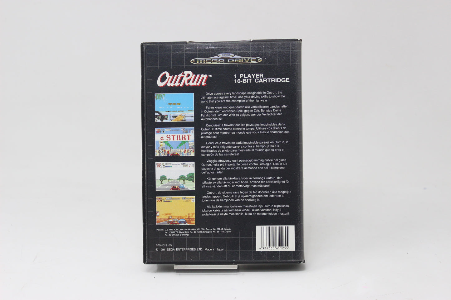 OutRun sega Mega drive inv-11680