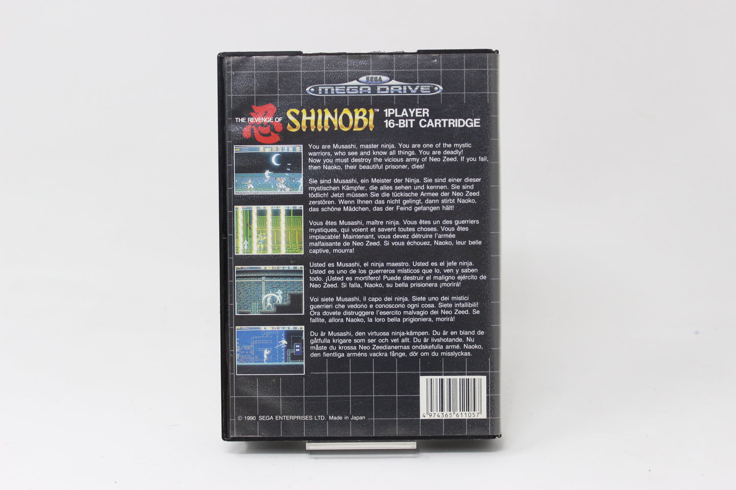 The Revenge of shinobi sega mega drive inv-11681