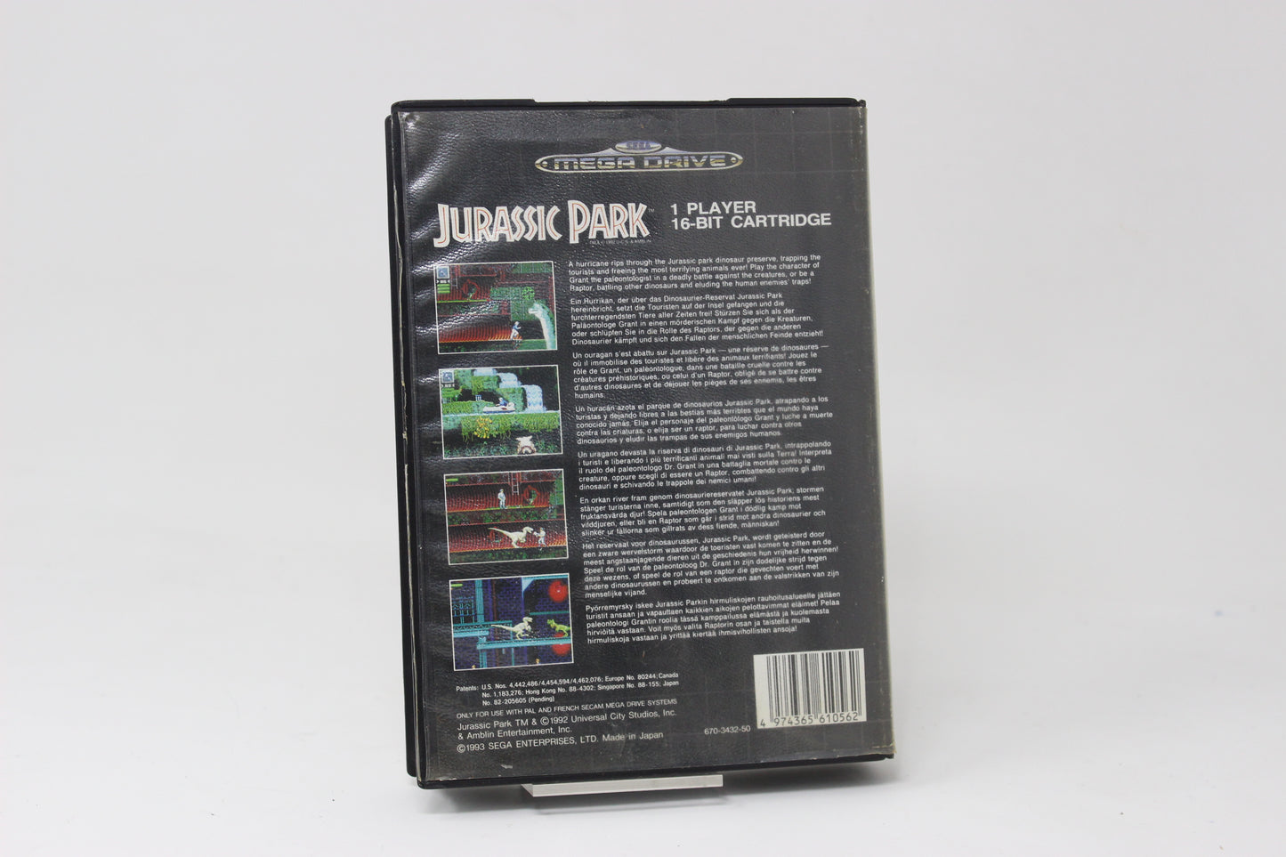Jurassic Park Sega Mega drive inv-11683