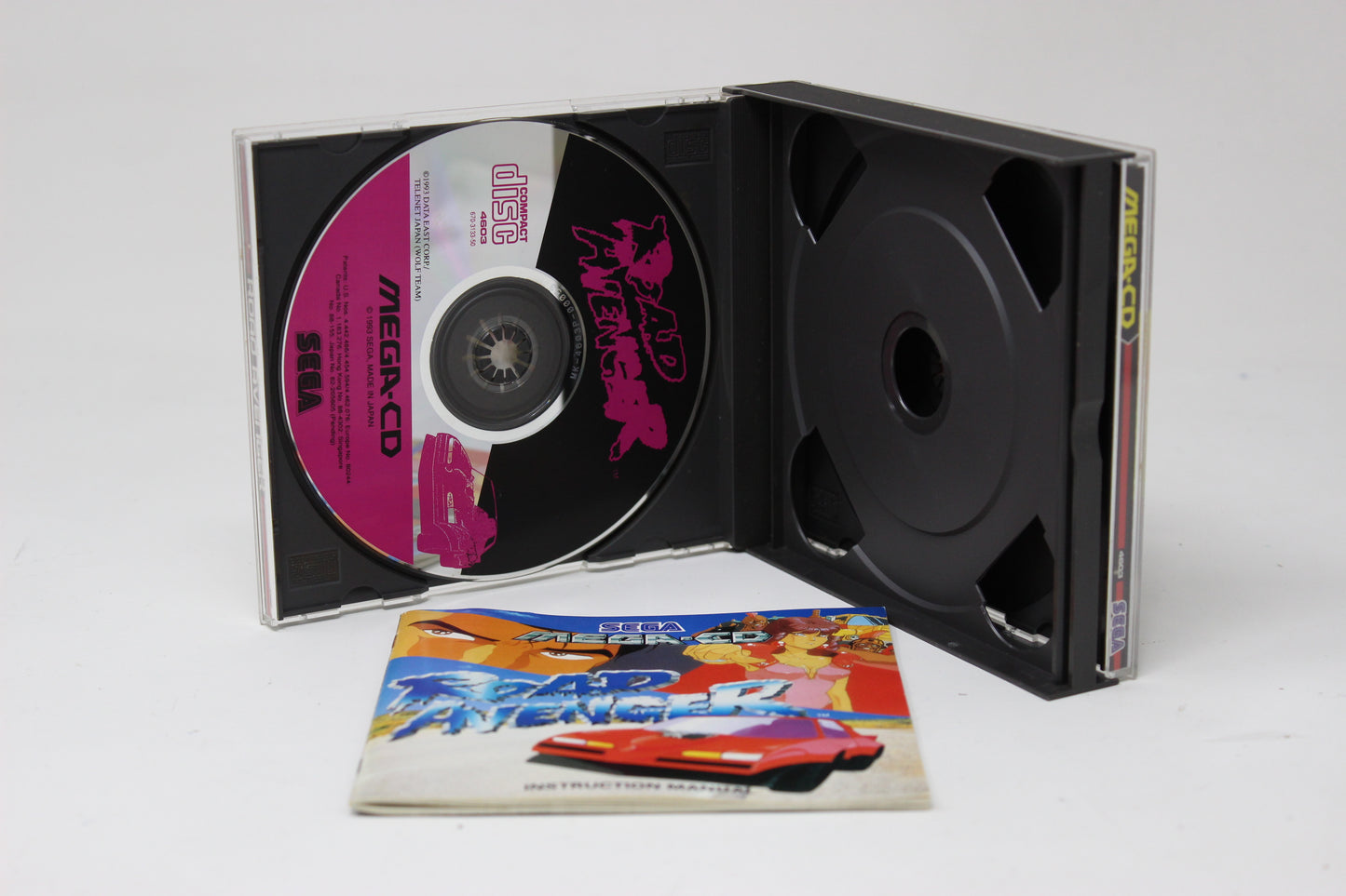 Road Avenger Sega Mega-CD inv-11689