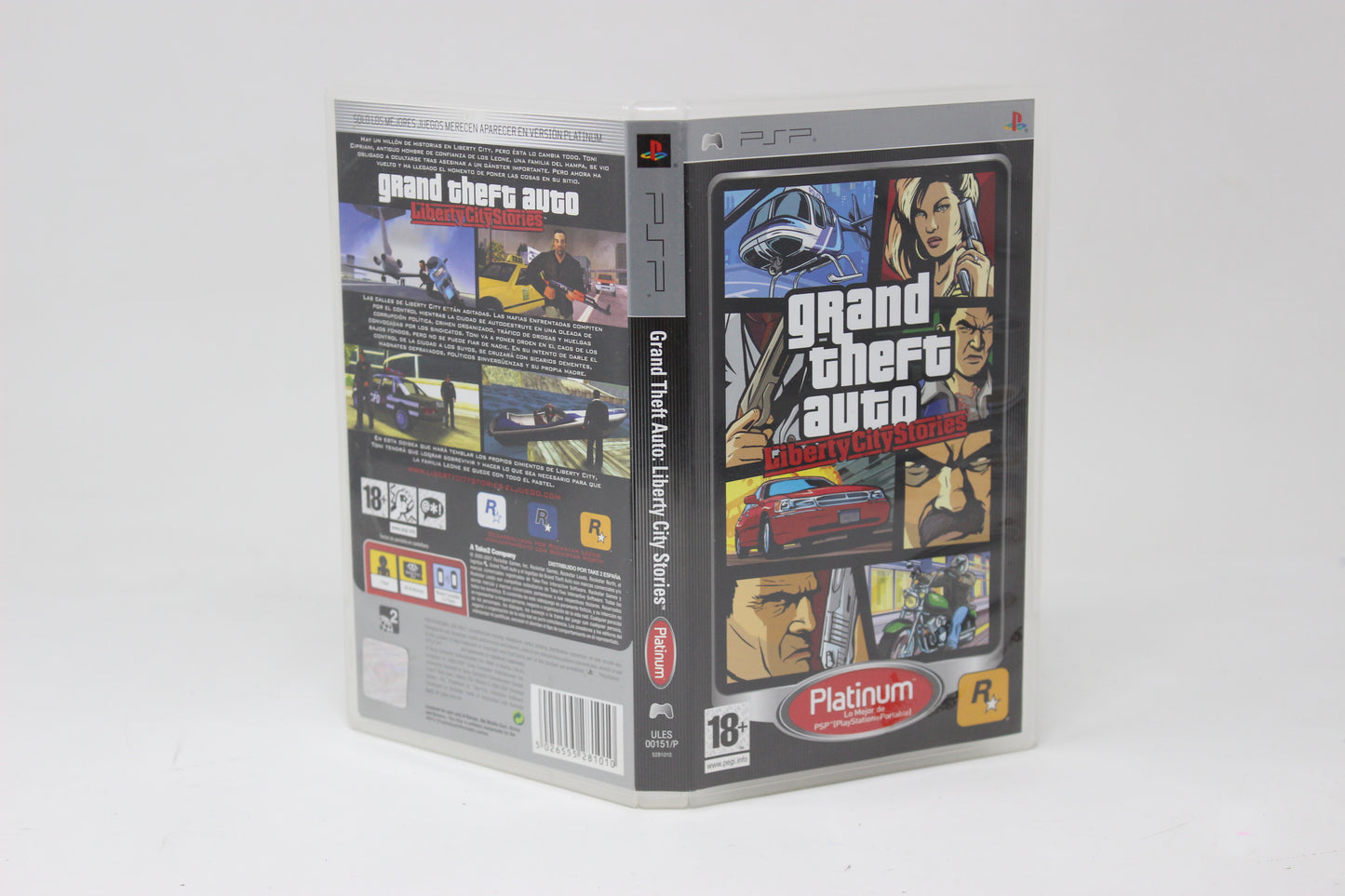 Grand Theft Auto Liberty City Stories PSP Sony inv-11639