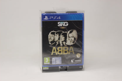 Let's Sing ABBA + micros Play Station 4 Ps4 inv-11649