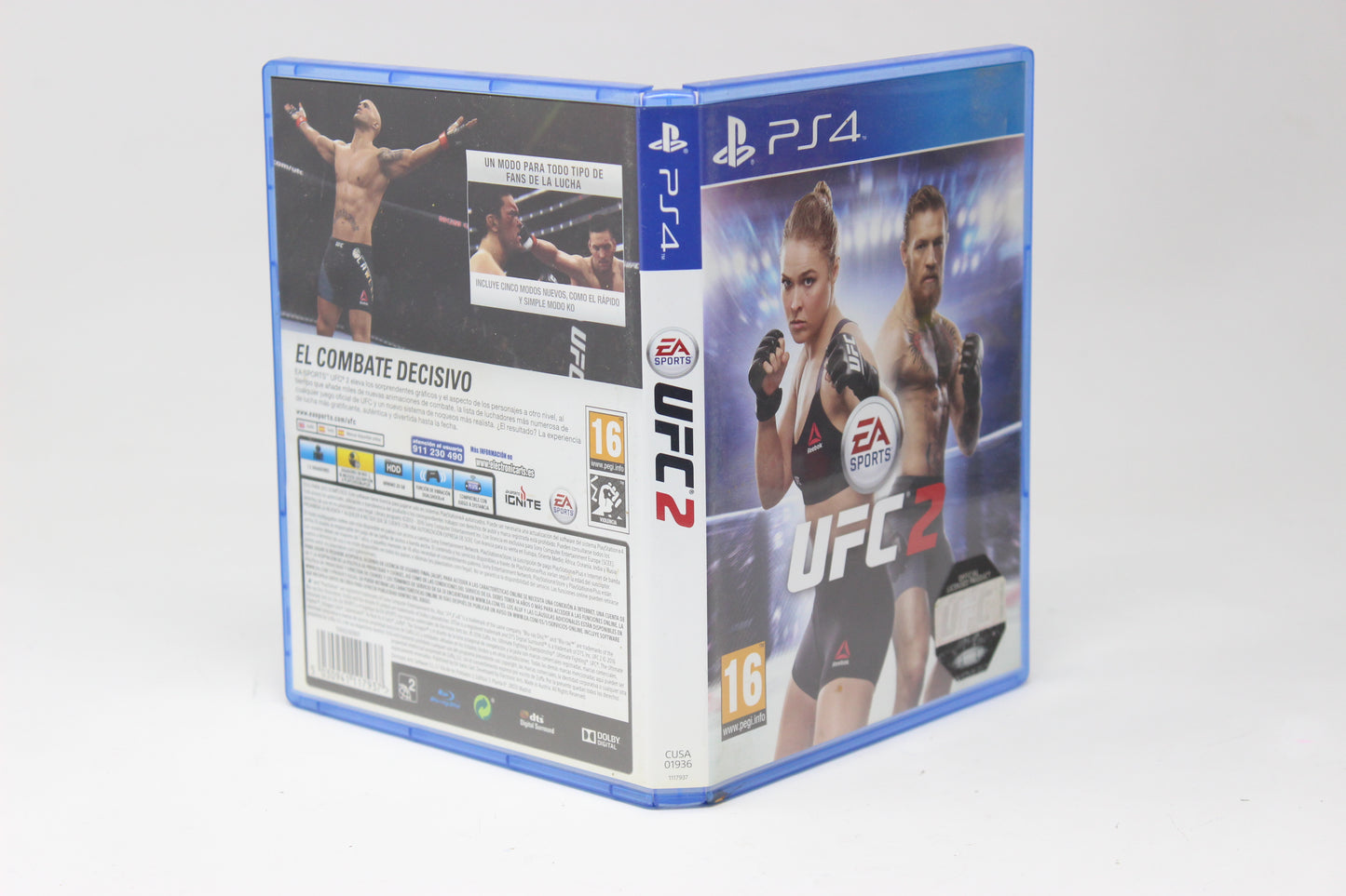 UFC 2 Play Station 4 Ps4 inv-11637