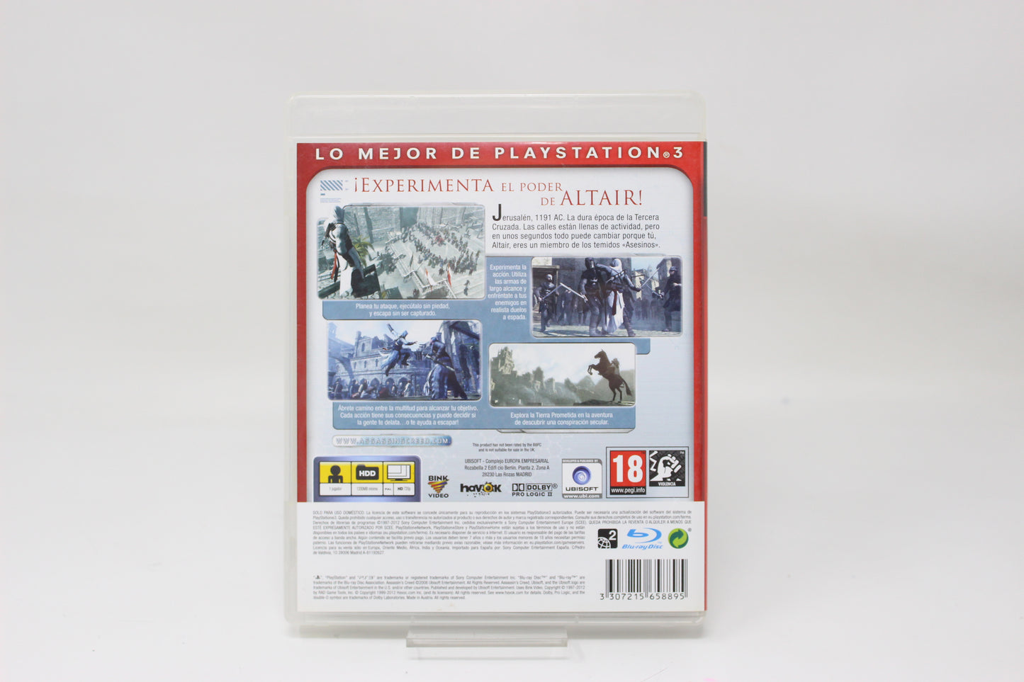 ASSASSIN'S CREED PLAYSTATION 3 PS3 PAL INV-11806
