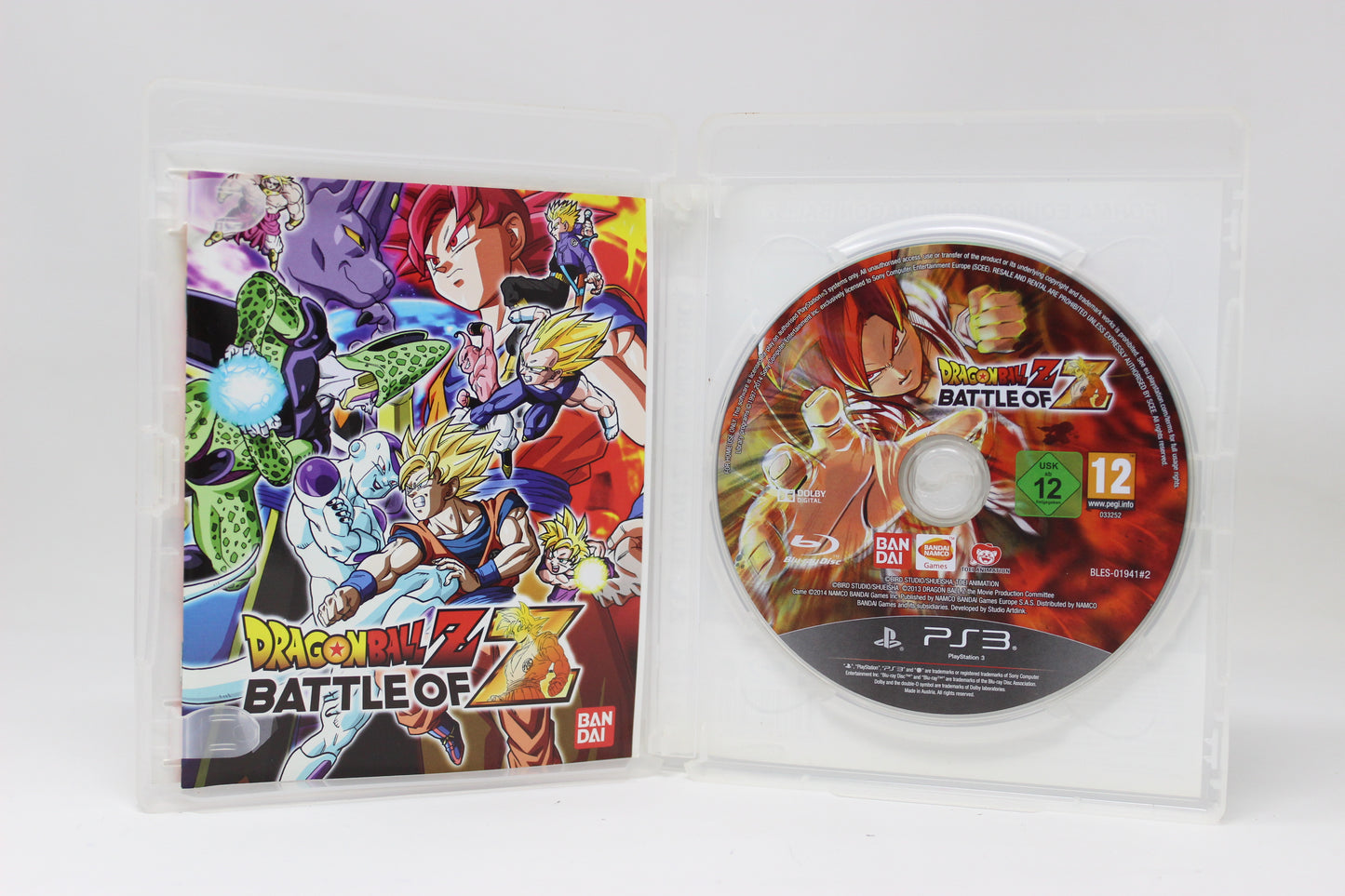 DRAGONBALL Z BATTLE OF Z PLAYSTATION 3 PS3 PAL INV-11800