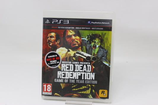 RED DEAR REDEMPTION GAME OF THE YEAR EDITION PLAYSTATION 3 PS3 PAL INV-11799
