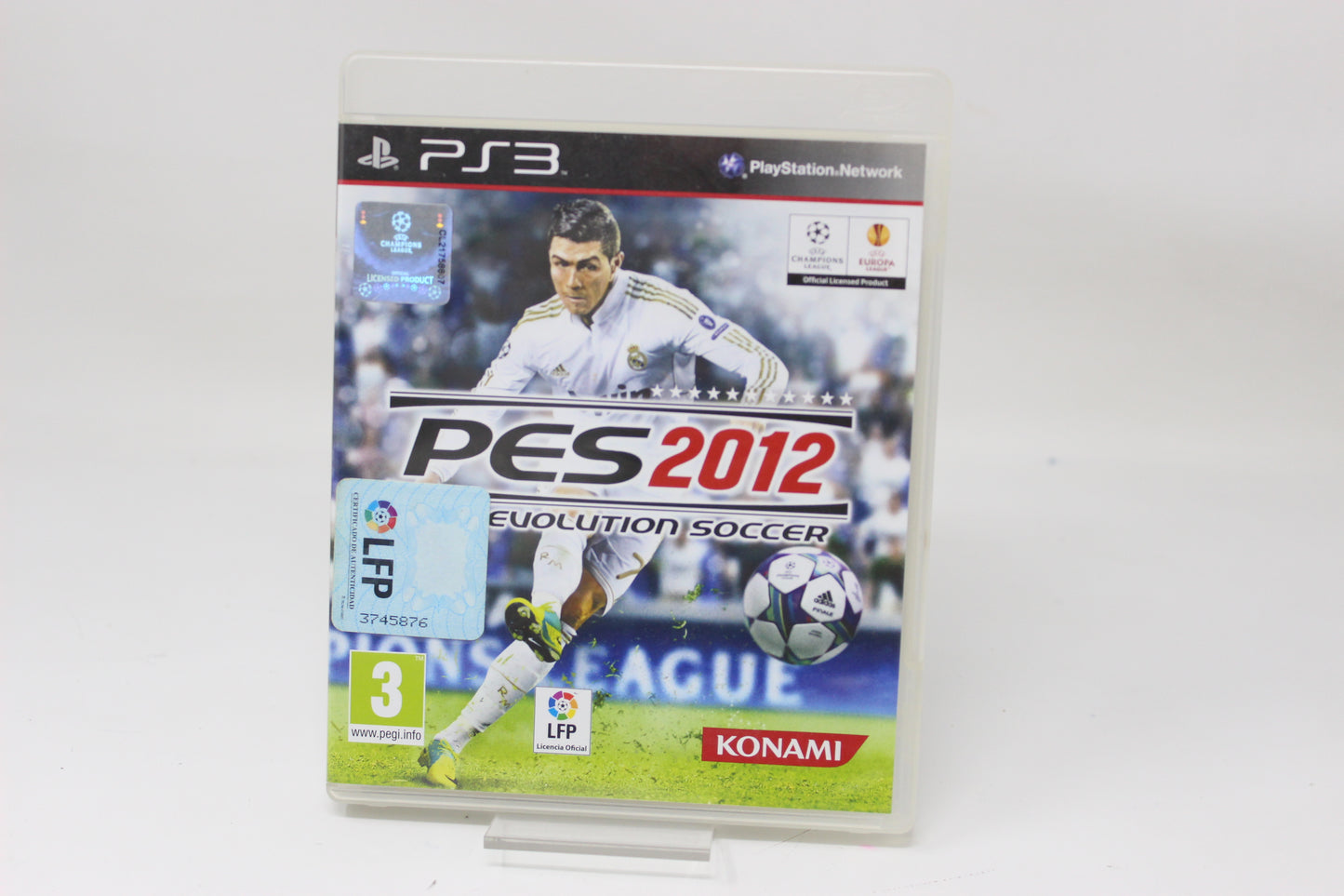 PRO EVOLUTION SOCCER 2012 PLAYSTATION 3 PS3 PAL INV-11796