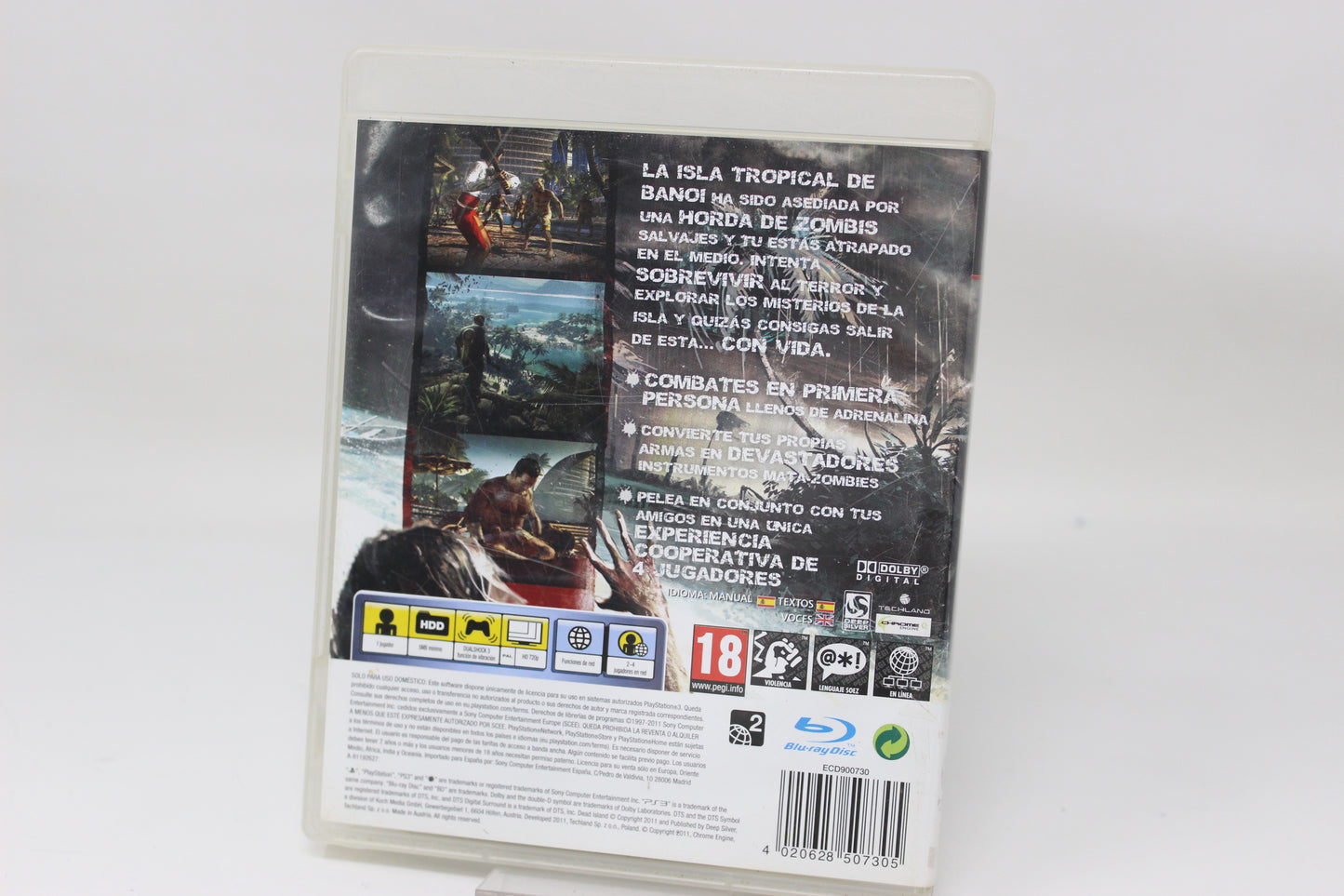 DEAD ISLAND PLAYSTATION 3 PS3 PAL INV-11795