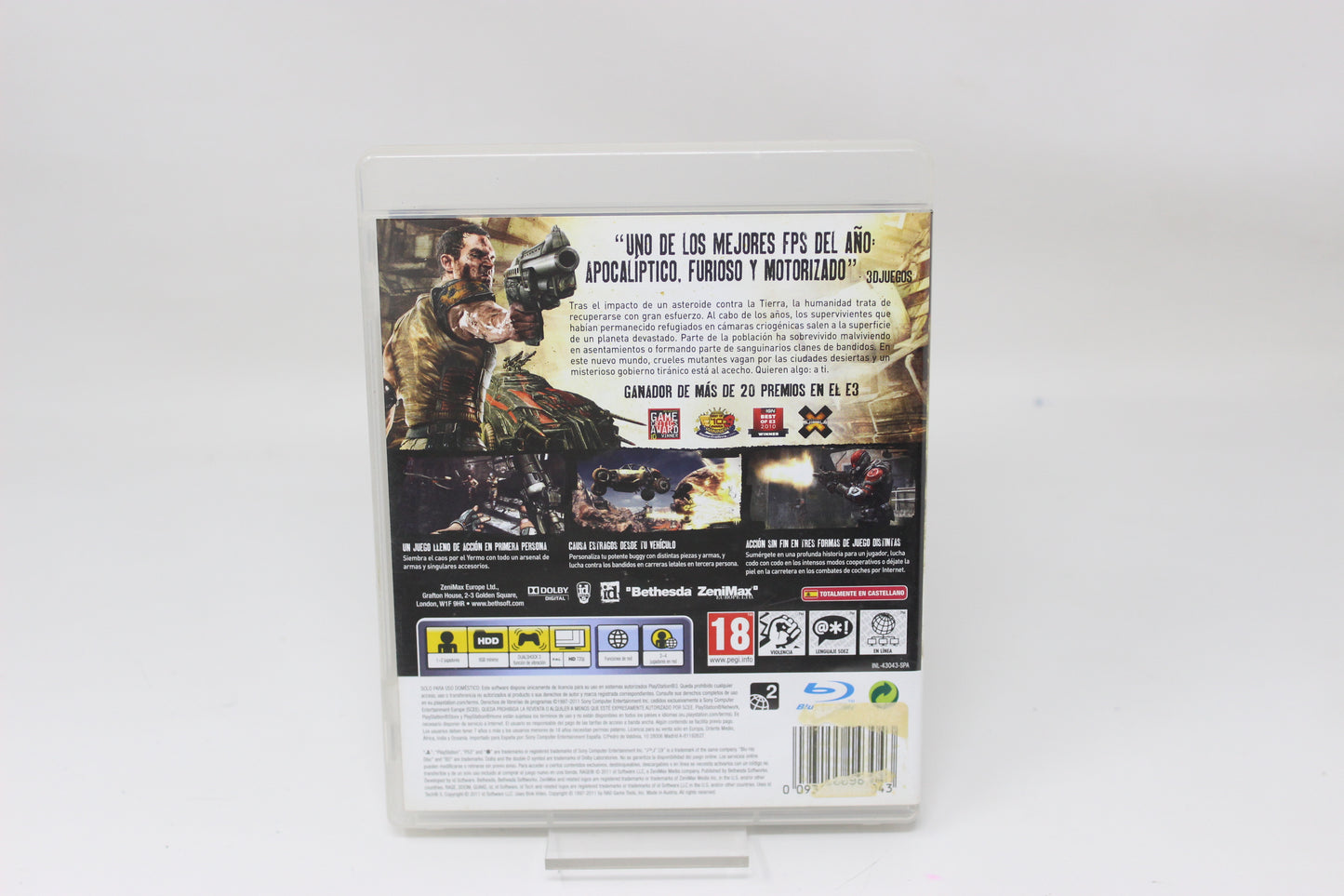 RAGE ANARCHY EDITION PLAYSTATION 3 PS3 PAL INV-11794