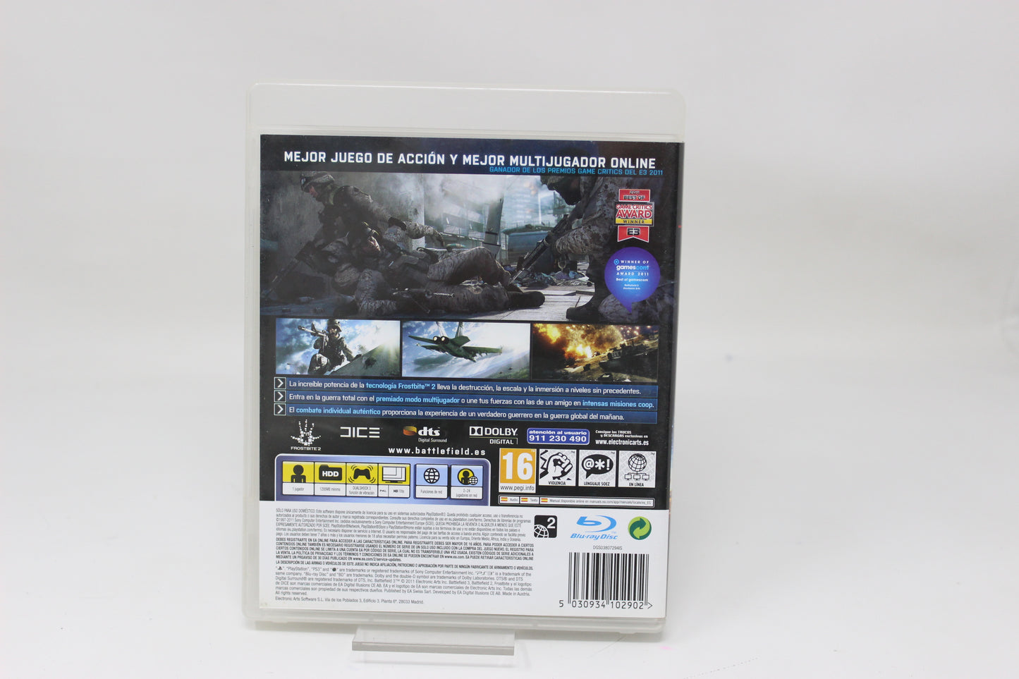BATTLEFIELD 3 EDITION PLAYSTATION 3 PS3 PAL INV-11793