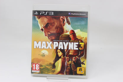 MAX PAYNE 3 PLAYSTATION 3 PS3 PAL INV-11792