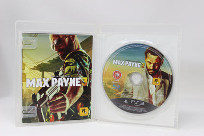 MAX PAYNE 3 PLAYSTATION 3 PS3 PAL INV-11792