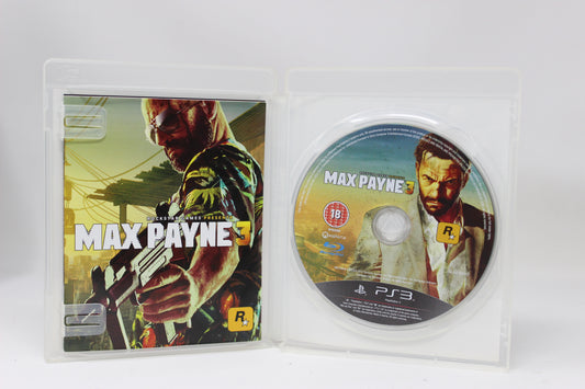 MAX PAYNE 3 PLAYSTATION 3 PS3 PAL INV-11792