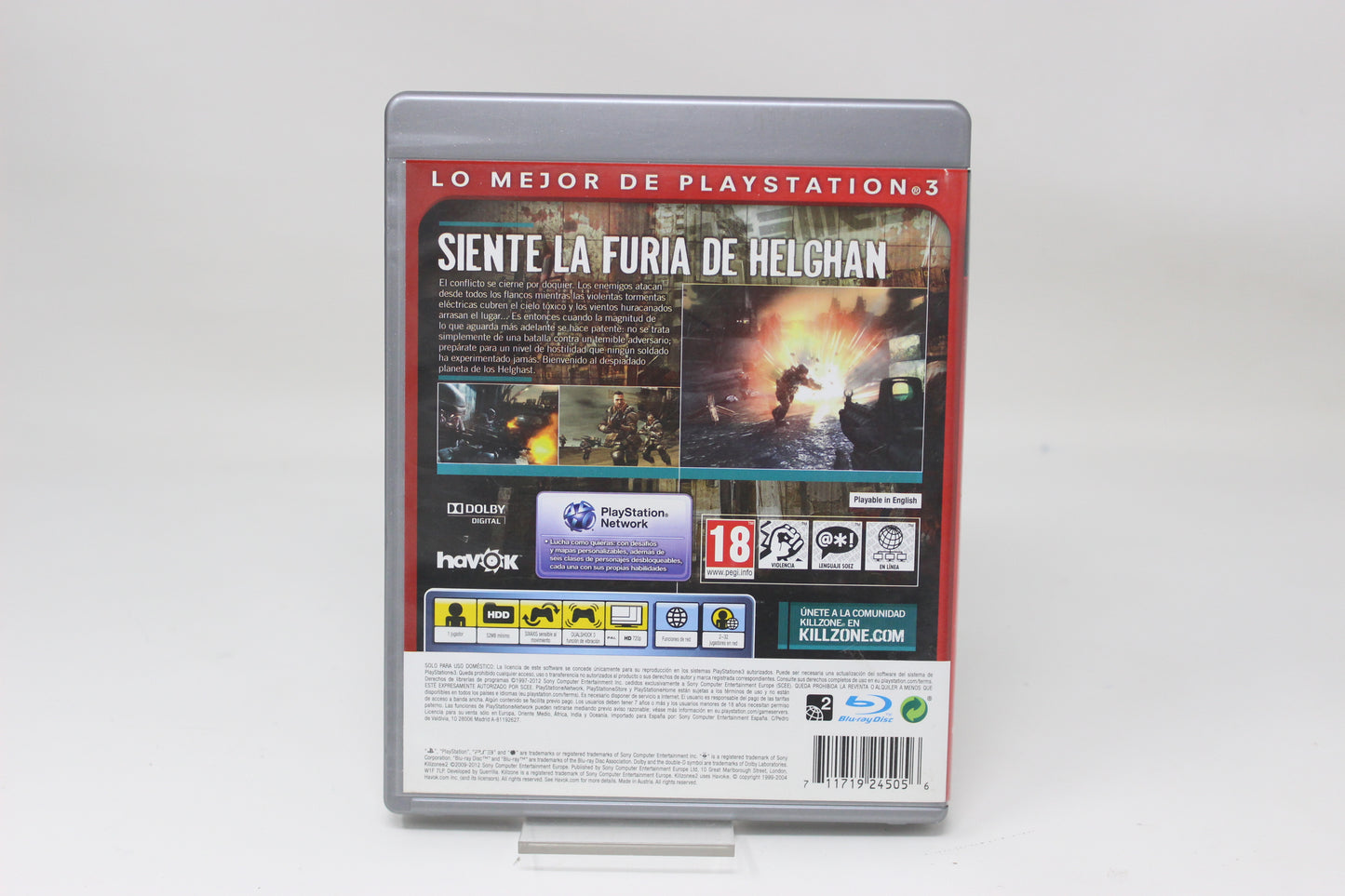 KILLZONE 2 PLAYSTATION 3 PS3 PAL INV-11791