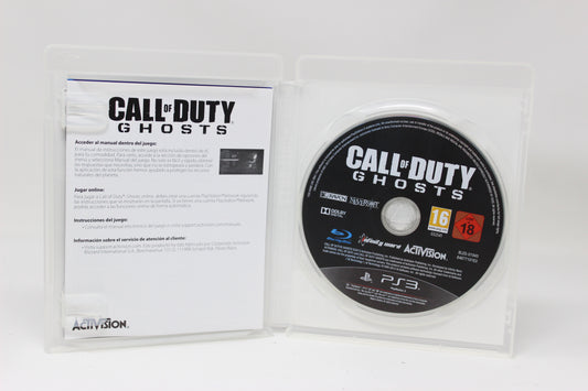 CALL OF DUTY GHOSTS PLAYSTATION 3 PS3 SONY FISICO INV-11785