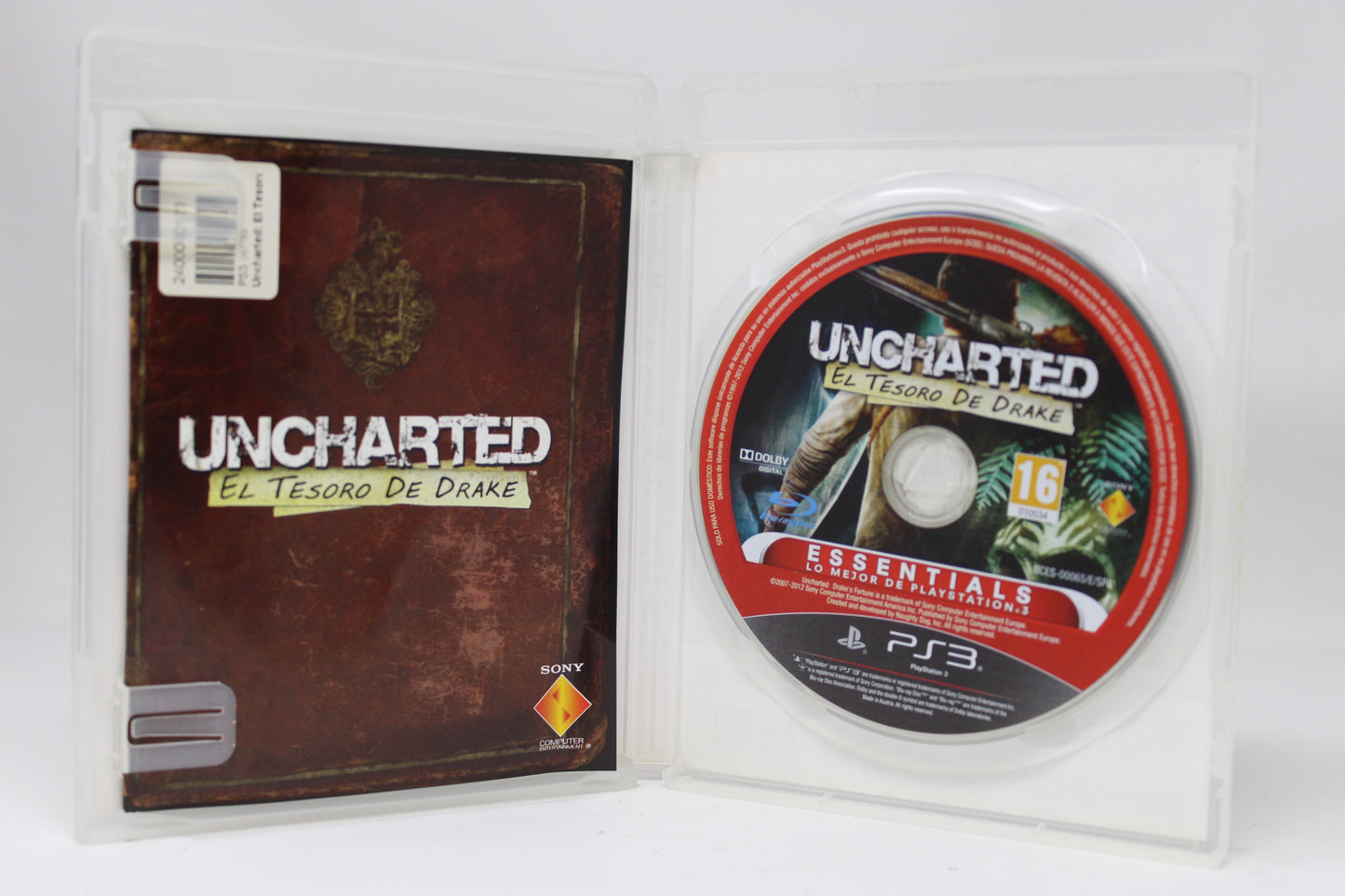 UNCHARTED EL TESORO DE DRAKE PLAYSTATION 3 PS3 SONY FISICO INV-11766