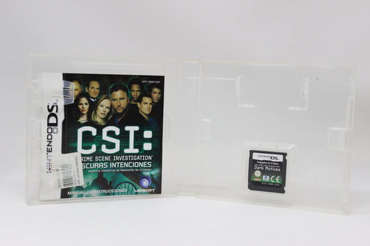 CSI OSCURAS INTENCIONES NINTENDO DS INV-11827
