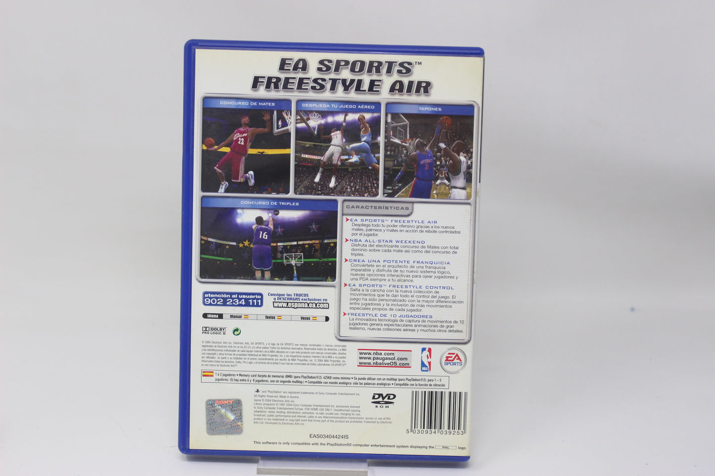 NBA LIVE 2005 SONY PS2 PLAY STATION INV-11815