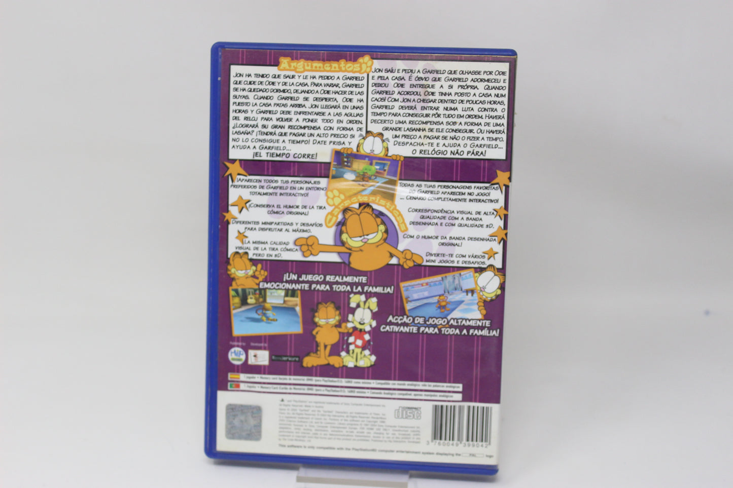 GARFIELD SONY PS2 PLAY STATION 2 INV-11814