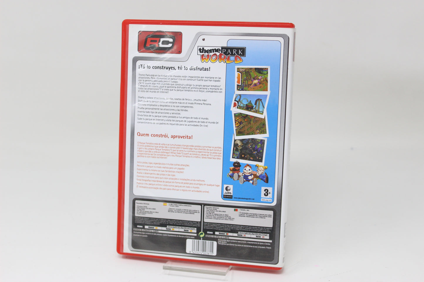 THEME PARK WORLD PC CD ROM INV-11887