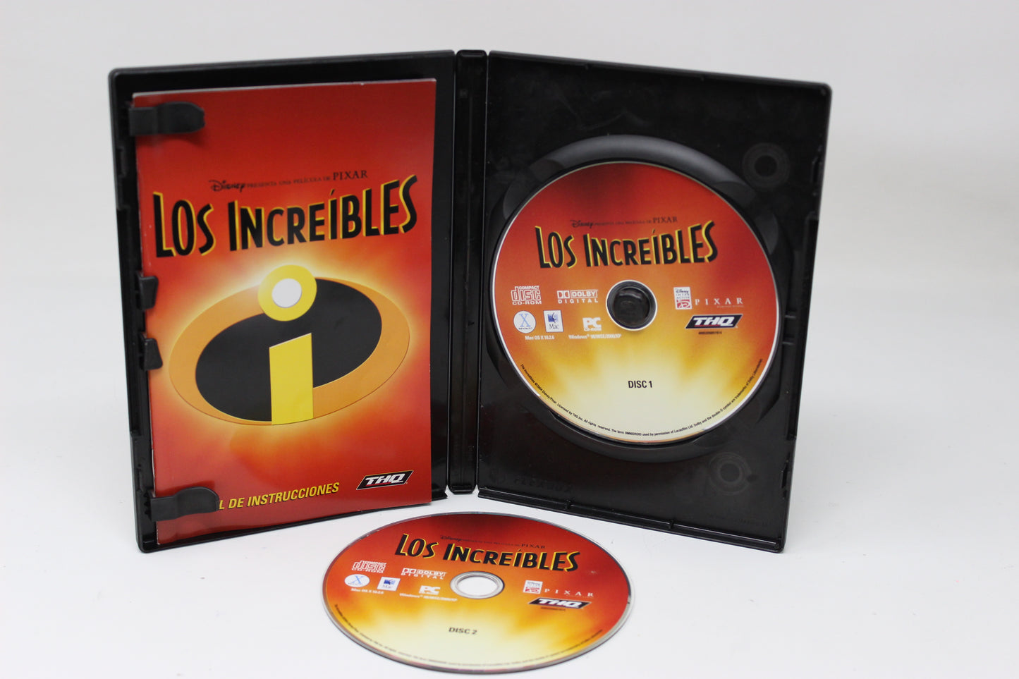 LOS INCREIBLES PC MAC CD ROM INV-11888
