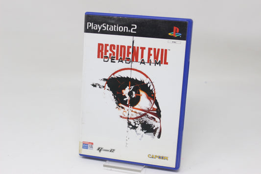 RESIDENT EVIL DEAD AIM SONY PS2 PLAY STATION INV-11886