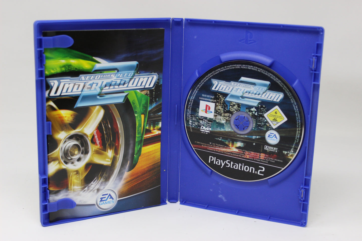 NEED FOR SPEED UNDERGROUND 2 SONY PS2 PLAY STATION INV-11885
