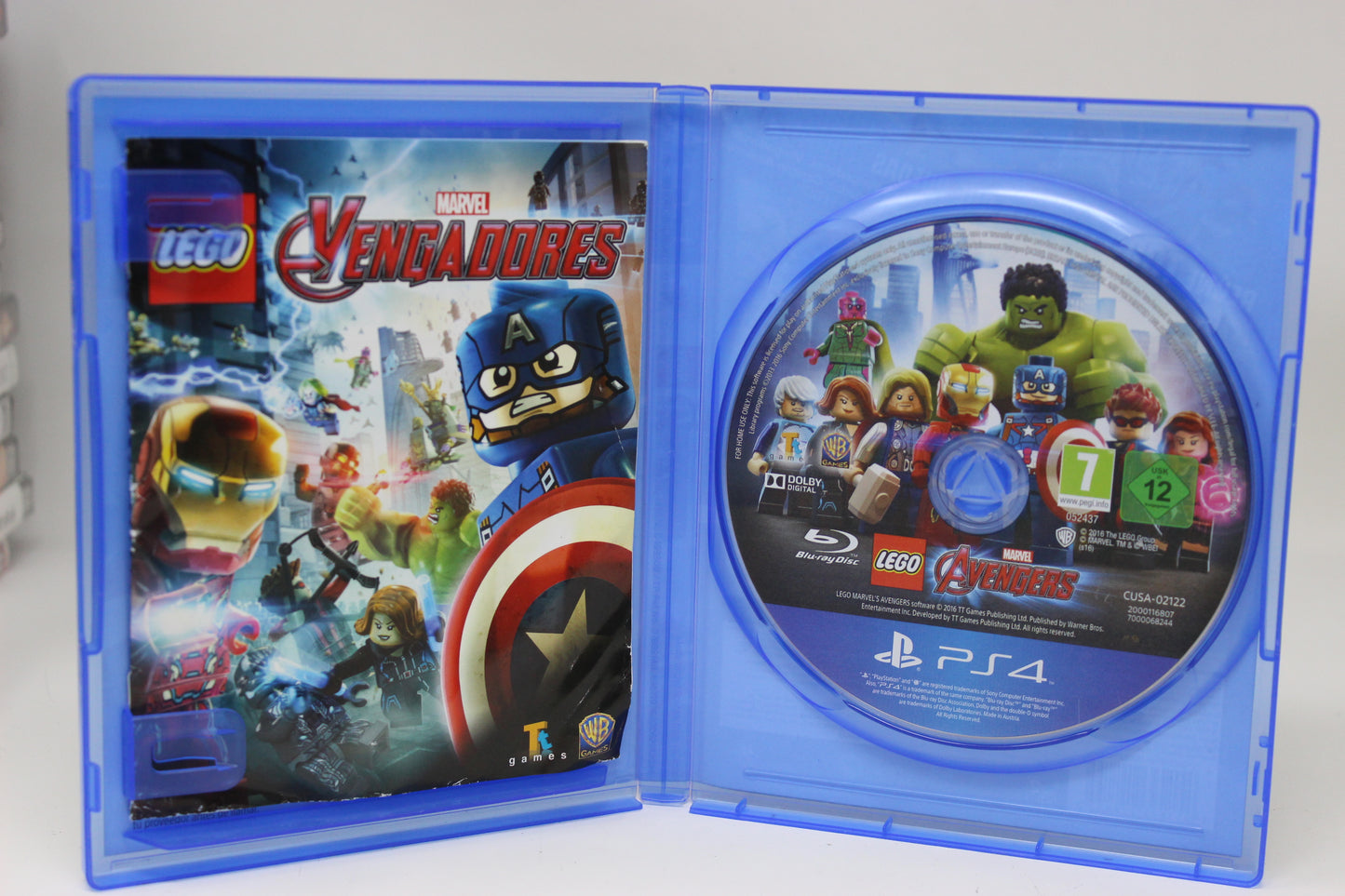 LEGO MARVEL LOS VENGADORES PLAYSTATION 4 PS4 PAL INV-11884