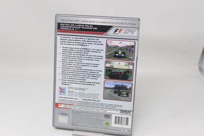 FORMULA ONE 04 SONY PS2 PLAY STATION INV-11883