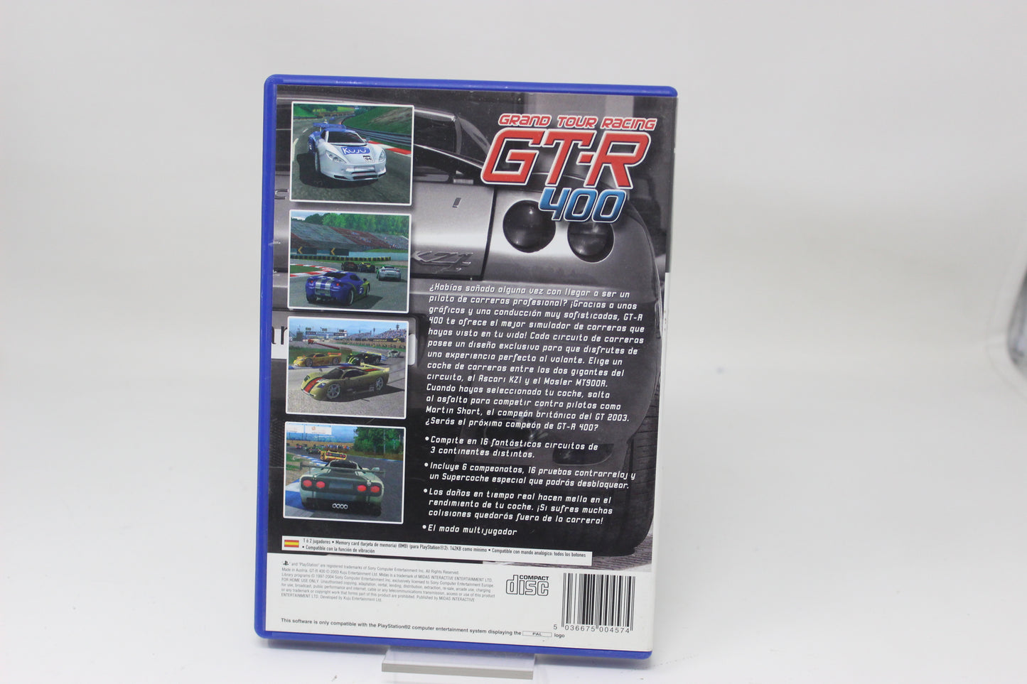 GT-R TOURING SONY PS2 PLAY STATION INV-2858