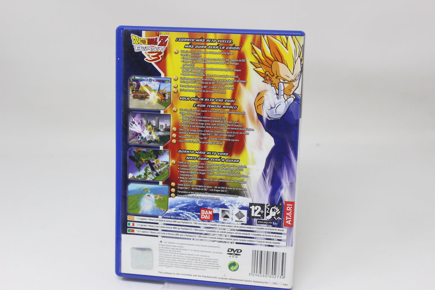 DRAGON BALL Z BUDOKAI 3 PLAYSTATION 2 PAL - INV 11876