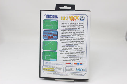SUPER KICK OFF SEGA MASTER SYSTEM PAL INV-11904