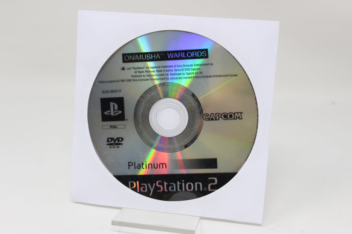ONIMUSHA WARLORDS SONY PS2 PLAY STATION INV-11923