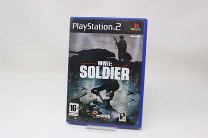 WWII SOLDIER SONY PS2 PLAY STATION PS2 INV-11931
