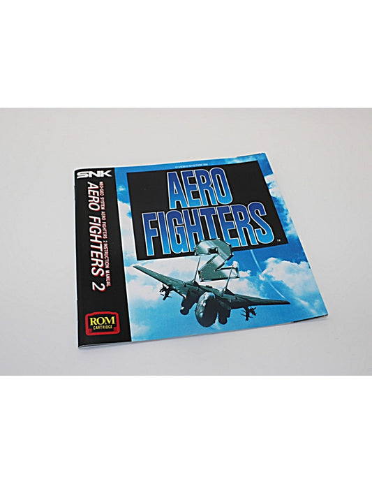 AEREO FIGHTERS II / SONIC WINGS 2 ソニックウィングス 2 MANUAL
