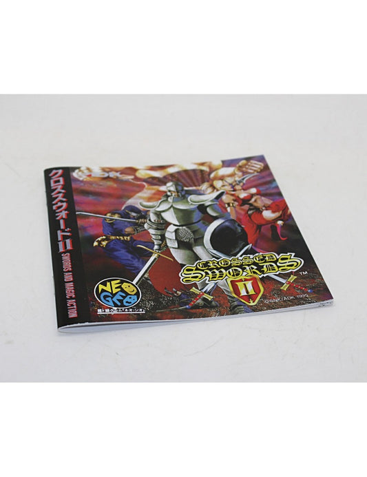 CROSSED SWORDS II クロススウォード 2 MANUAL Japan