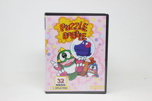 PUZZLE BOBBLE BUST A MOVE  SOFTBOX  soft box Neo Geo  AES / MVS  neogeo