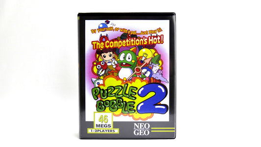 PUZZLE BOBBLE 2 BUST A MOVE again SOFTBOX  soft box Neo Geo  AES / MVS  neogeo