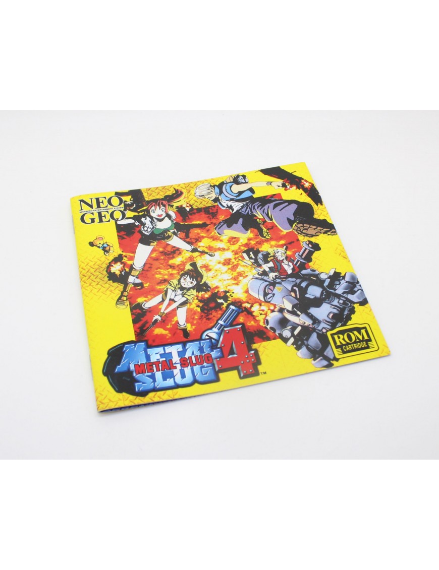 METAL SLUG 4 メタルスラッグ 4 MANUAL