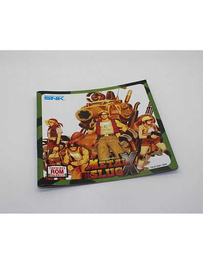 METAL SLUG X メタルスラッグ X MANUAL