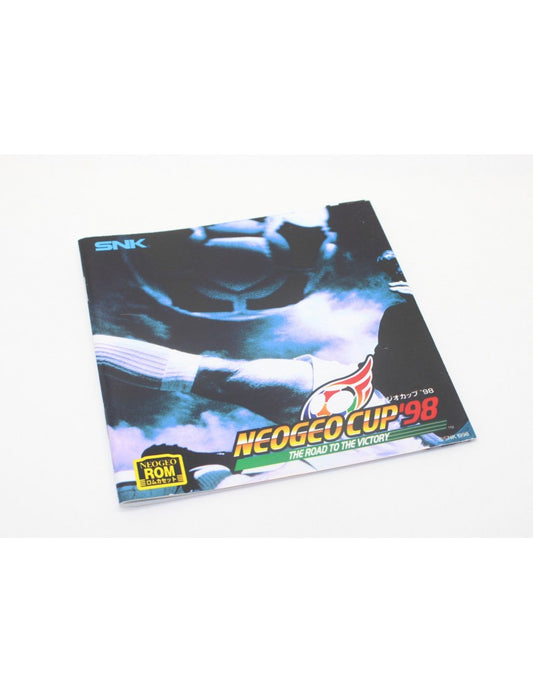 NEO GEO CUP '98 ネオジオカップ'98 MANUAL Japan