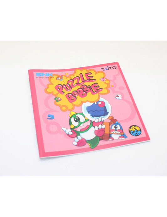 PUZZLE BOBBLE BUST-A-MOVE MANUAL Reg. USA