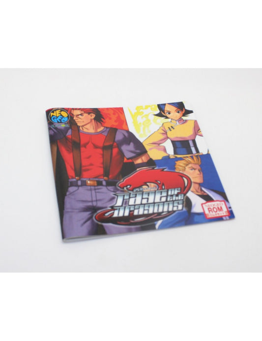 RAGE OF THE DRAGON レイジ・オブ・ザ・ドラゴンズ manual Japan
