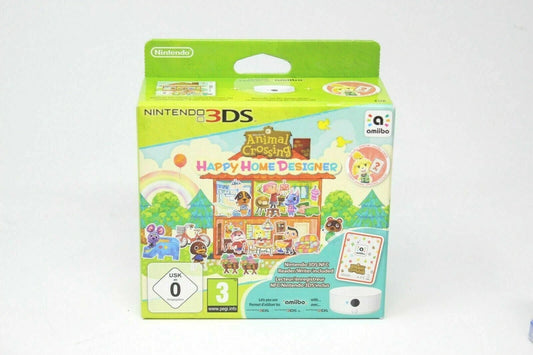 ANIMAL CROSSING HAPPY HOME DESINGER AMIIBO CARD NINTENDO 3DS 3 DS PRECINTADO