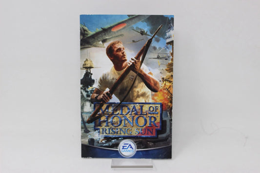 Medal of honor Rising sun Manual de instrucciones ps2 playstation 2 inv-10532