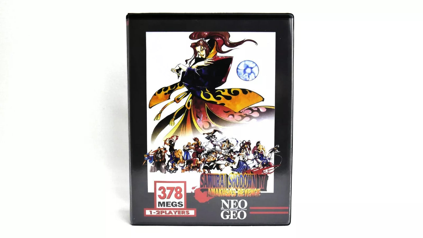 SAMURAI SHODOWN 4  SOFTBOX  soft box Neo Geo  AES / MVS  neogeo