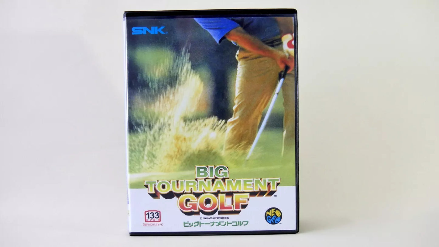 NEO TURF MASTERS BIG TOURNAMENT GOLF SOFTBOX soft box Neo Geo  AES / MVS  neogeo