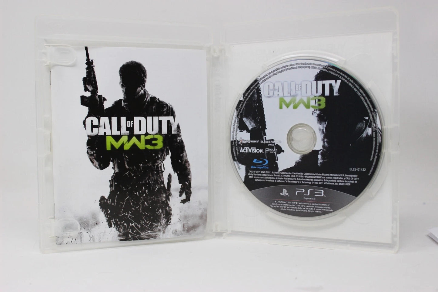 CALL OF DUTY MW3 SONY PS3 PLAY STATION 3 INV-11049