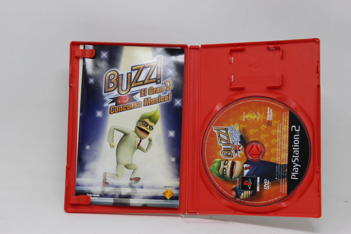 BUZZ!: EL GRAN CONCURSO MUSICAL - SONY PS2 PLAY STATION INV-4031